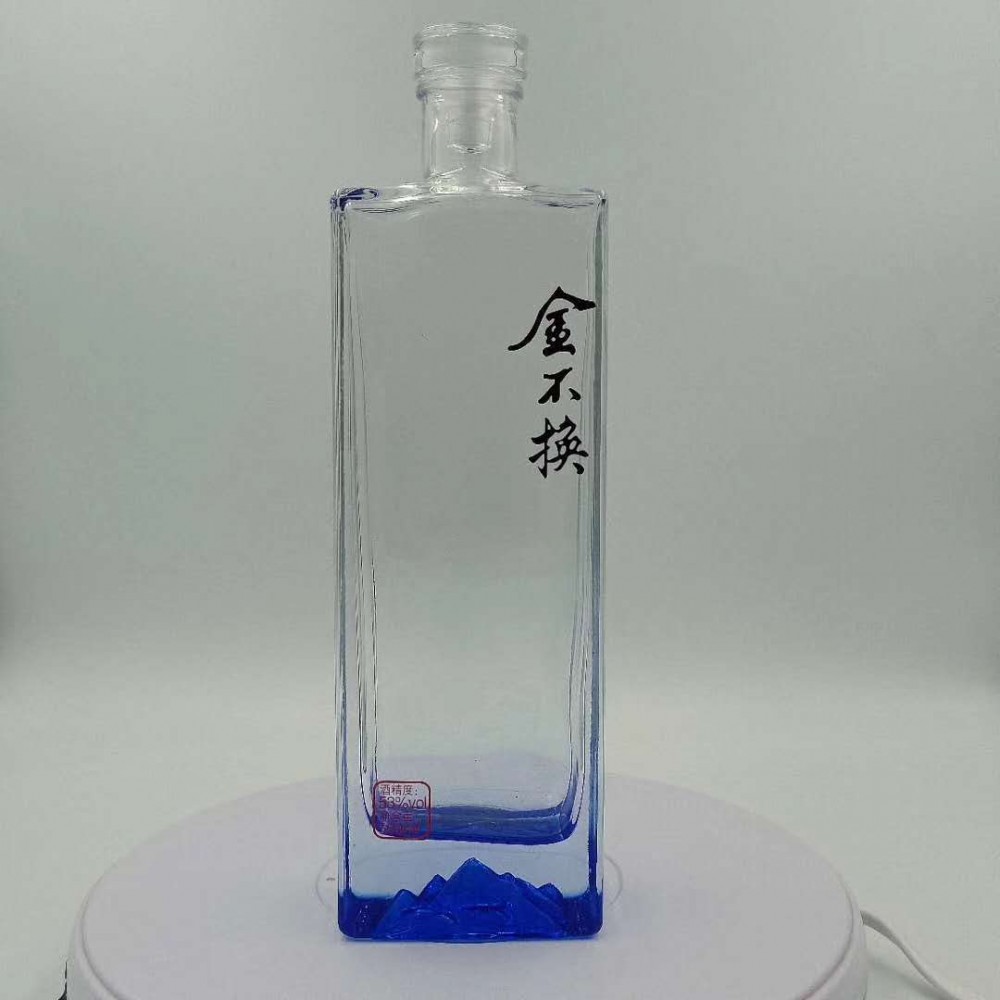 700ML精白料酒瓶定制  山东富兴酒类包装
