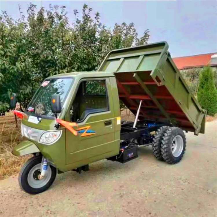 柴油三轮车农用车 柴油三轮车后双轮 矿用自卸翻斗三轮车