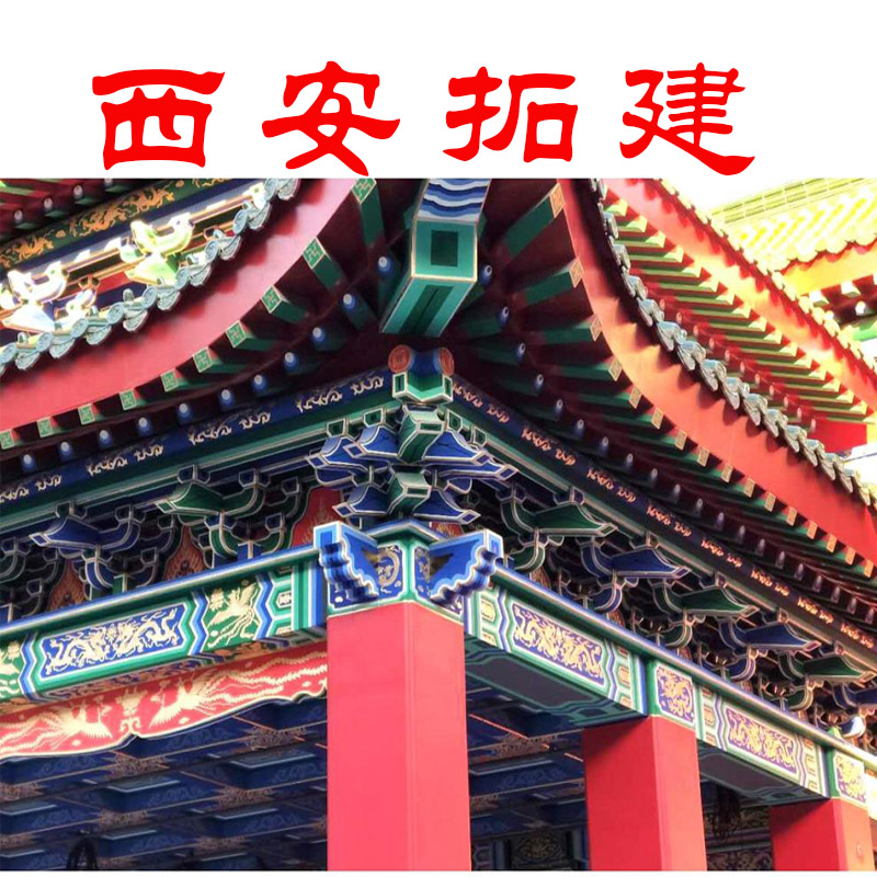 古建斗拱厂家 金属仿古斗拱 拓建