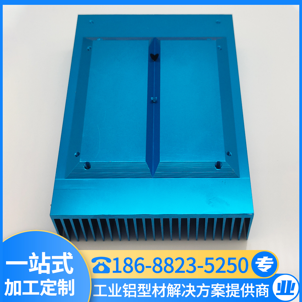梳子散热器铝型材 高密齿散热器型材  汇冕铝业厂家定制