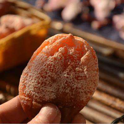 山东柿饼 青州临朐隐士吊霜柿饼新货大果软糯香甜流沙心