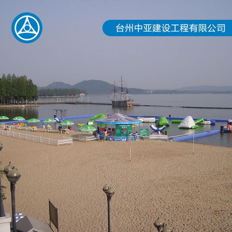 水上工程浮筒生产商 水上游泳池休闲 移动游泳池现货