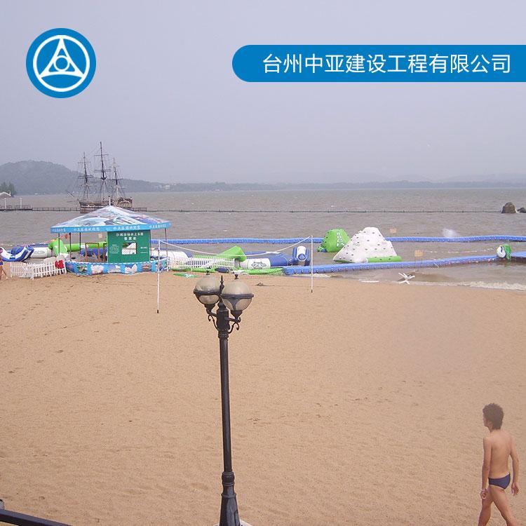 水上工程浮筒厂家 水上游泳池休闲 观光水上平台定制