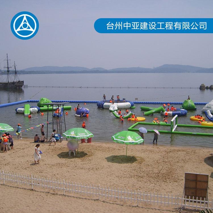 水上工程浮筒生产商 水上游泳池现货 浮筒式游泳池生产商
