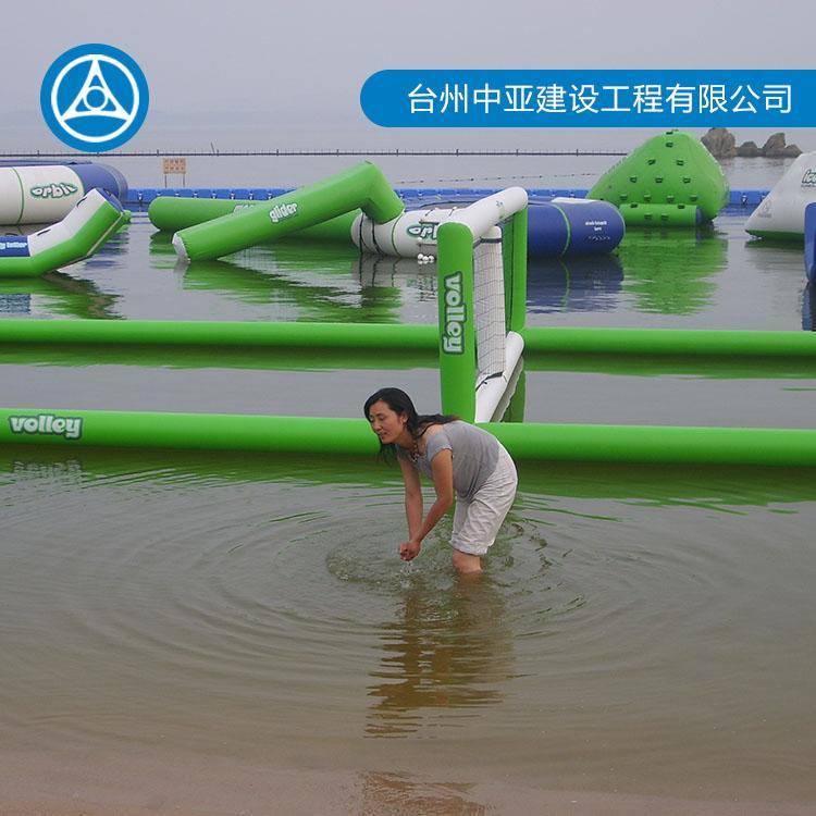 中亚水上工程 水上游泳池设计 观光水上平台设计