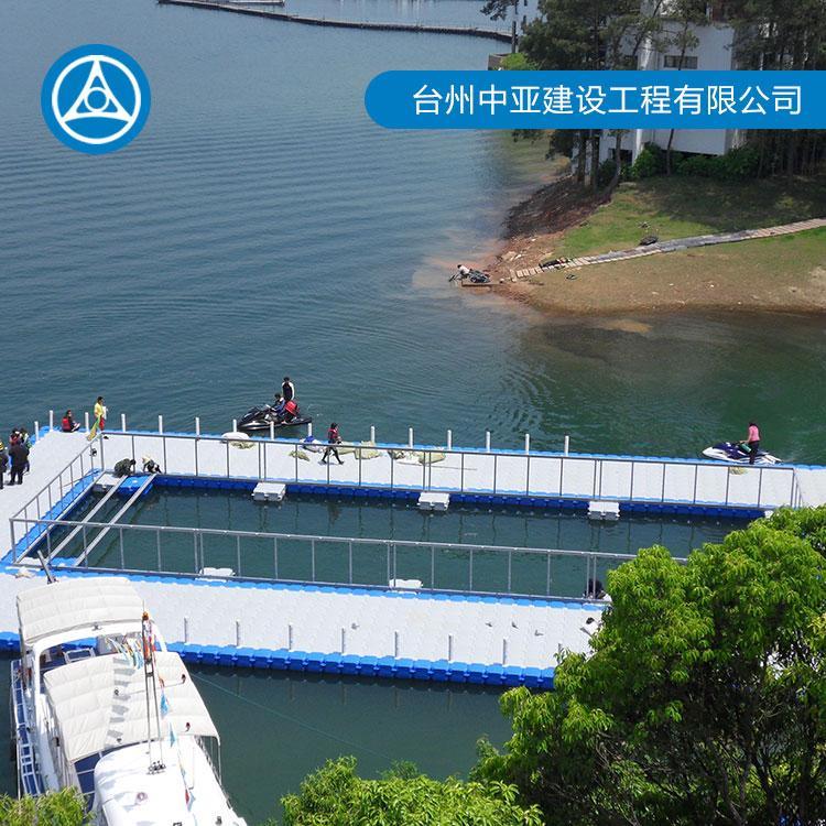中亚水上工程 水上游泳池现货 漂浮游泳池休闲