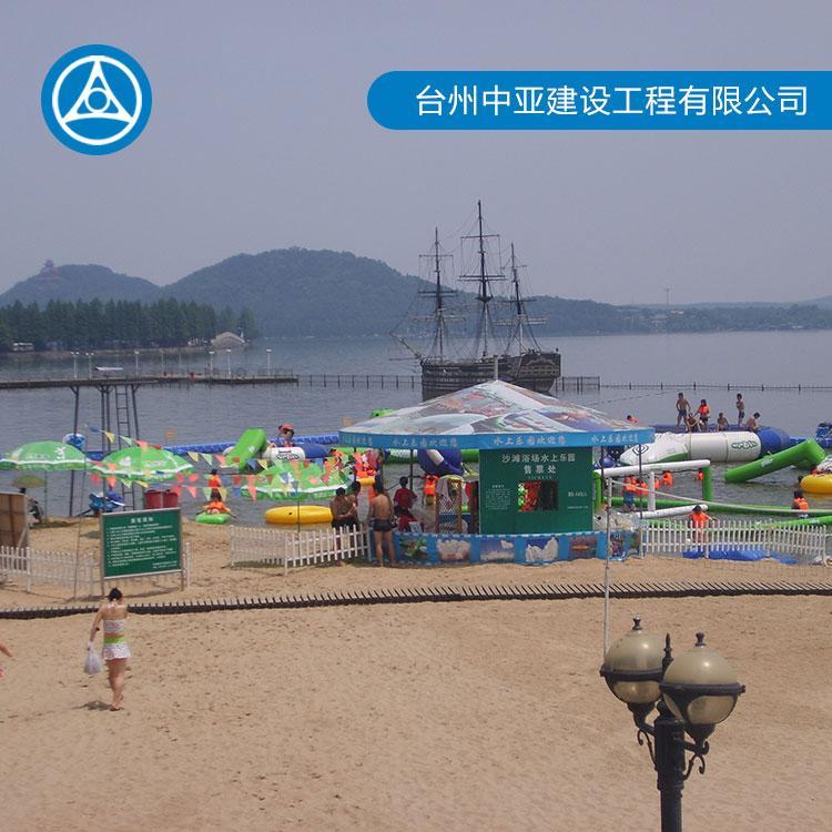 水上工程浮筒生产商 水上游泳池定制 浮筒游艇码头现货