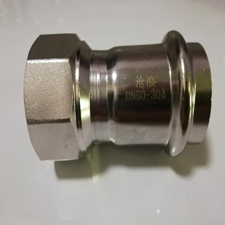 潍坊不锈钢水管0加盟费 薄壁不锈钢管沧浪牌管件