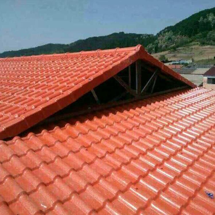 辽宁树脂瓦施工厂家 平改坡树脂瓦厂家直销