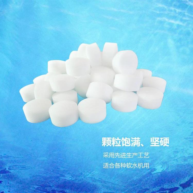 现货直销软水盐低价销售 氯化钠片现货供应