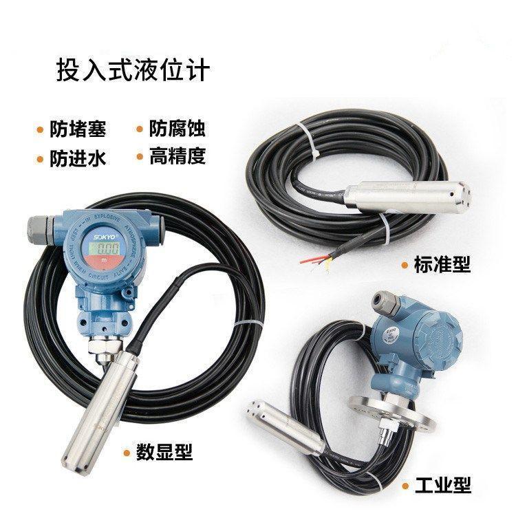 水池投入式液位变送器品质保证 投入式液位计品质保证