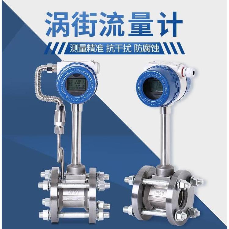天然气涡街流量计生产厂家 法兰式涡街流量计专业生产