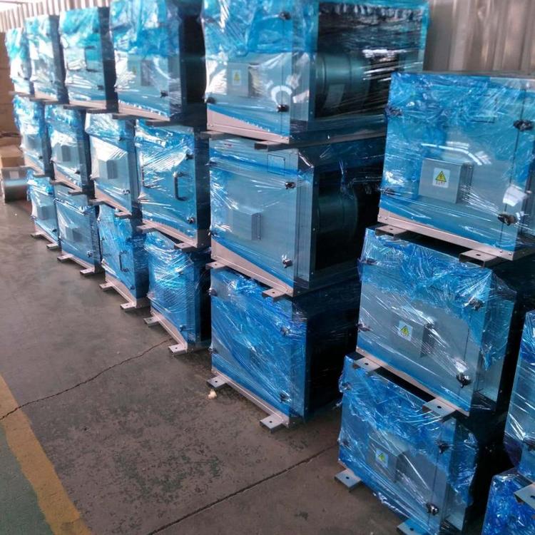 鑫明创厂家直销低噪声风机箱质量保障 HTFC柜式离心风机箱自产自销