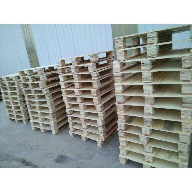 出口专用环保日字形0-4000（kg）5(mm)免熏蒸托盘宁波市工厂 多层板木栈板定制