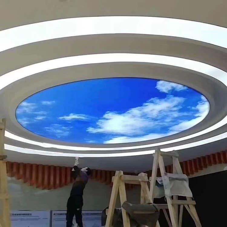 洗浴软膜天花吊顶 河北辛集陈列展厅软膜天花吊顶 陈列展厅软膜天花吊顶韧性良好
