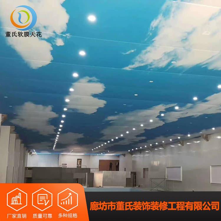 白色透光膜灯箱 山东泰安写字楼灯带膜 写字楼灯带膜工程质量认可度高