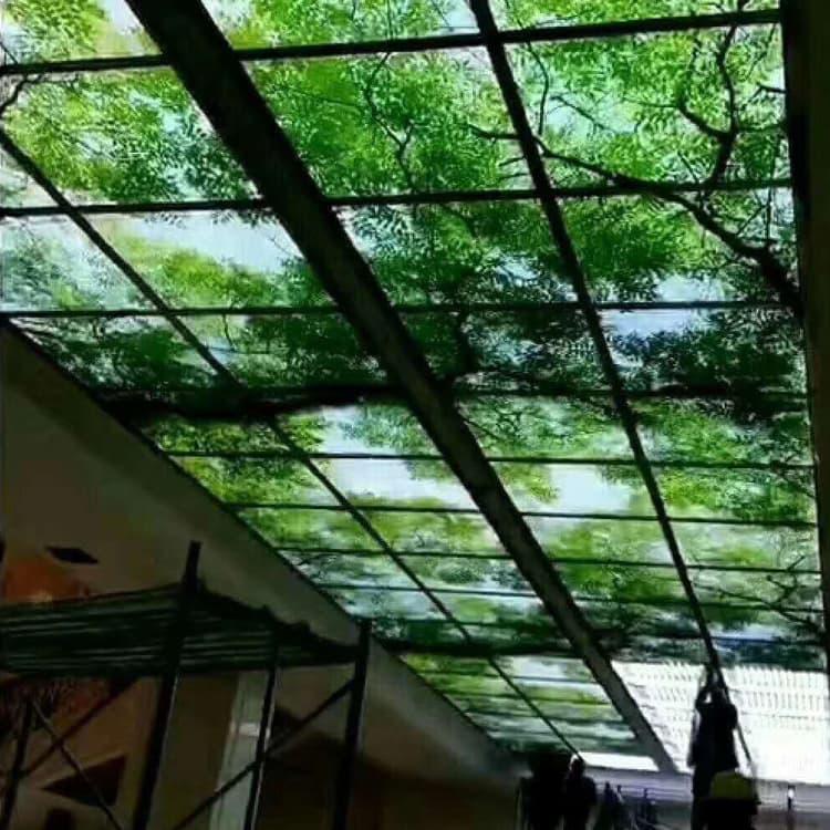软膜天花吊顶 耐磨透光软膜天花 透光软膜天花工厂直销