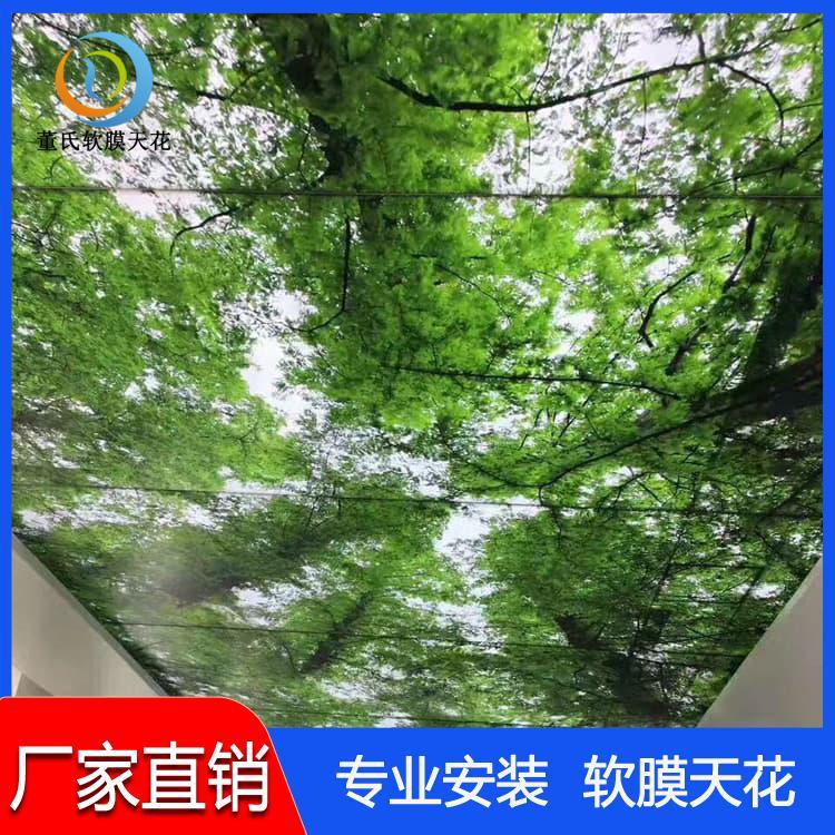 软膜天花 河北晋州高清UV喷绘膜 高清UV喷绘膜韧性良好