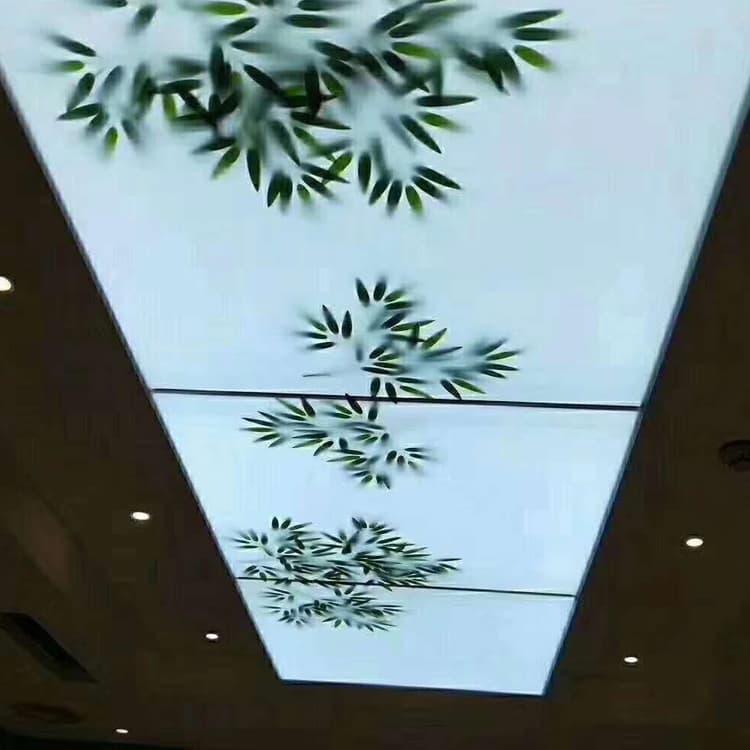 洗浴软膜天花吊顶 环保办公室软膜天花吊顶 办公室软膜天花吊顶随意拼接