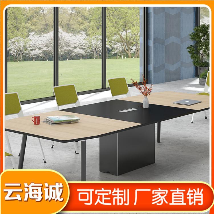 内蒙办公家具套组 会议桌价格