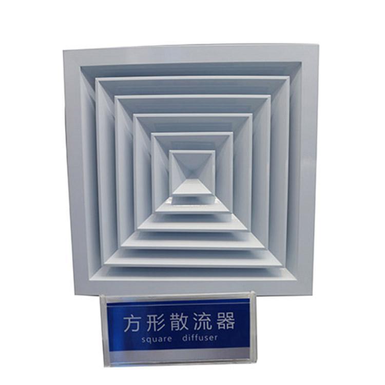 鑫明创空调设备方形铝合金散流器品质卓越 圆形铝合金散流器批量生产