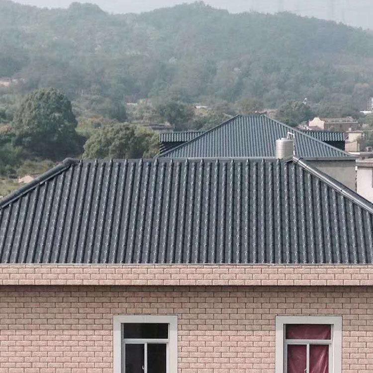屋顶树脂瓦量大优惠 PVC树脂瓦批发