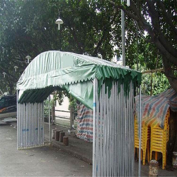 临潼推拉棚伸缩雨棚生产厂家 推拉雨蓬加工厂
