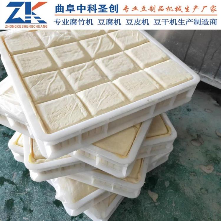 2020新款冲浆豆腐机专业生产 手动上盒豆腐机可定制