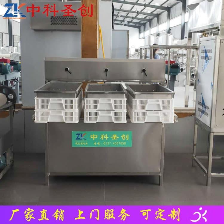 厂家直销大豆腐生产线型号齐全 自动一体式豆腐机现货供应
