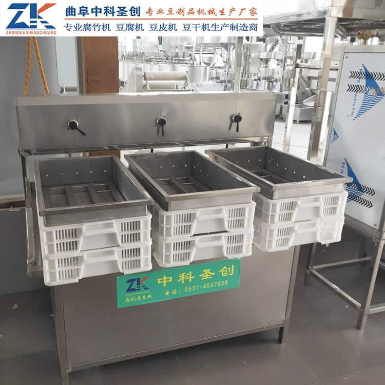 可定制大豆腐生产线现货供应 自动大豆腐生产线型号齐全