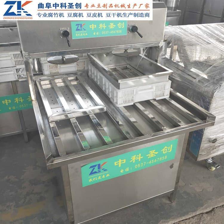 豆腐作坊大豆腐生产线专业定制 自动多盒豆腐机型号齐全