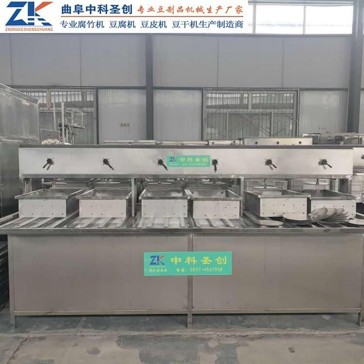专业生产大豆腐生产线型号齐全 自动多盒豆腐机型号齐全