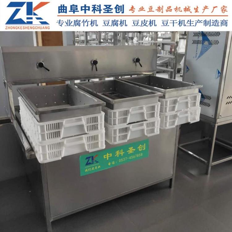 新型大豆腐生产线质量保障 不锈钢豆腐机质量保障