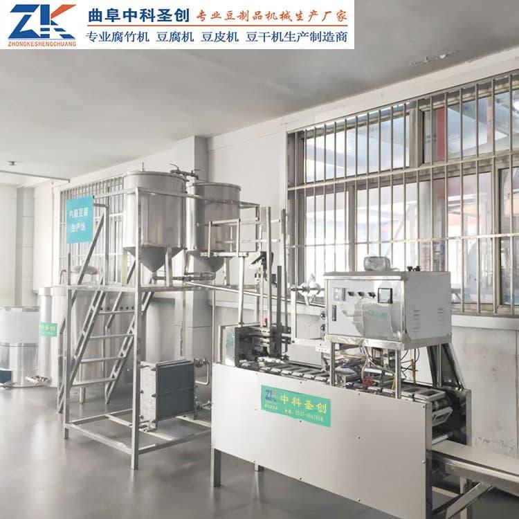 新型内脂盒装豆腐机价格 不锈钢豆腐机生产厂家