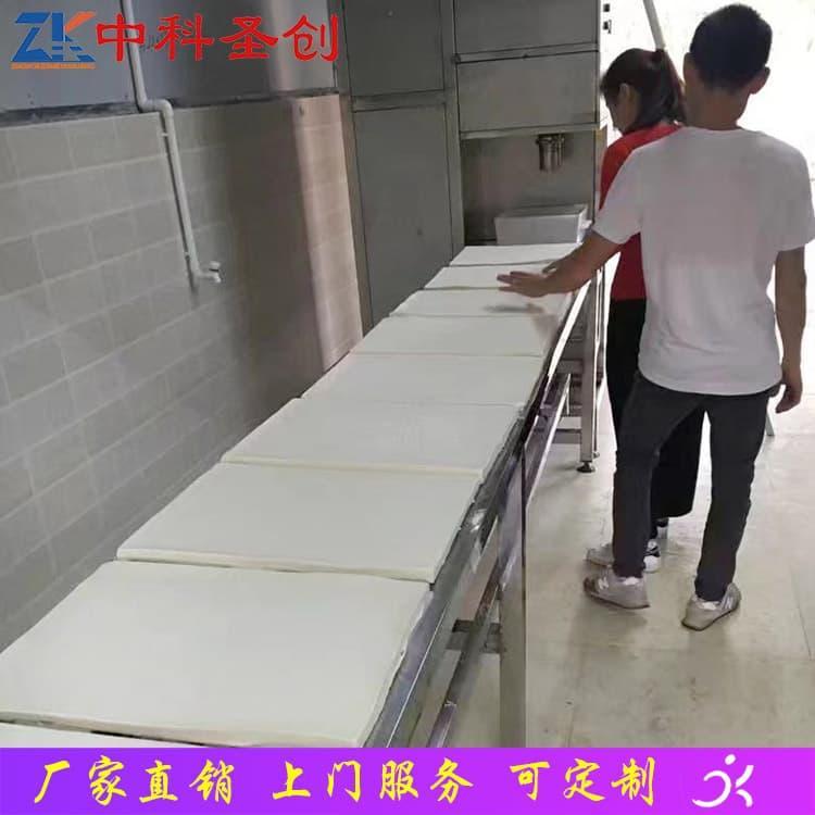 豆腐作坊大豆腐生产线现货供应 全自动一体式豆腐机质量保障