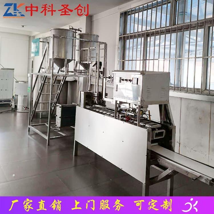 热销内脂盒装豆腐机型号齐全 自动三盒豆腐机型号齐全
