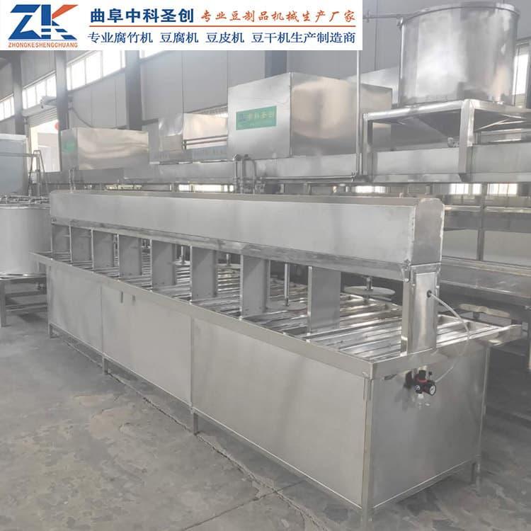 可定制大豆腐生产线型号齐全 自动多盒豆腐机现货供应