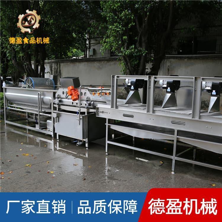 德盈食品机械 德盈蔬菜气泡清洗机 蔬菜气泡清洗机品质保证