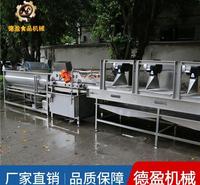 德盈食品机械 德盈蔬菜气泡清洗机 蔬菜气泡清洗机品质保证