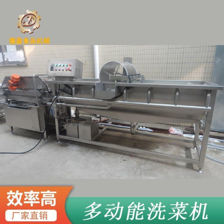 德盈食品机械 商用大白菜气泡清洗机 大白菜气泡清洗机质量保障