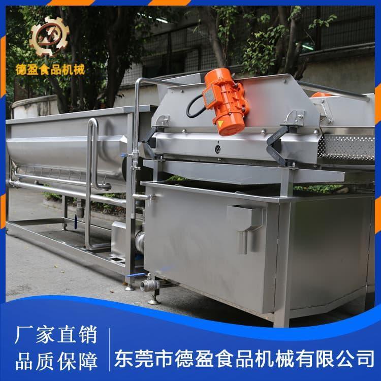 不锈钢洗菜机 4米喷淋式辣椒番茄洗菜机 喷淋式辣椒番茄洗菜机现货出售