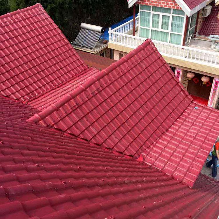 沈阳树脂瓦厂家 防腐树脂瓦适用古建筑