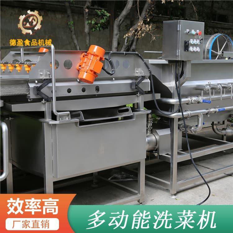 洗菜机 多功能翻浪洗菜加工线 翻浪洗菜加工线多种规格