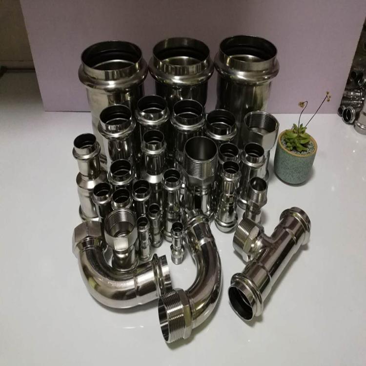 美亚不锈钢管卡压连接 316不锈钢管卡压连接