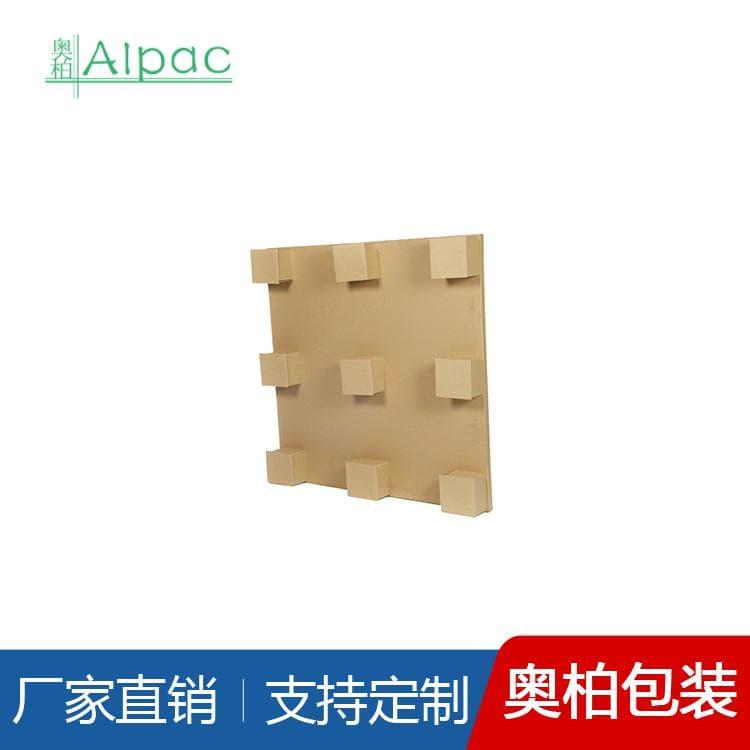 纸栈板托盘 出口专用三腿围框两面叉纸托盘 三腿围框两面叉纸托盘物流准时