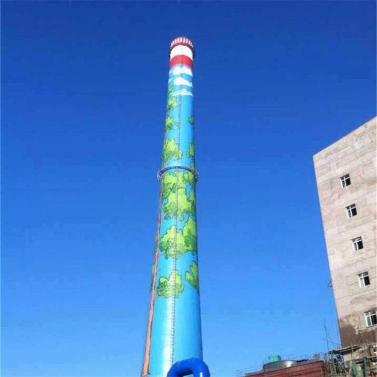 泰州靖江外墙翻新真石漆施工公司 烟囱脱硫防腐高空公司