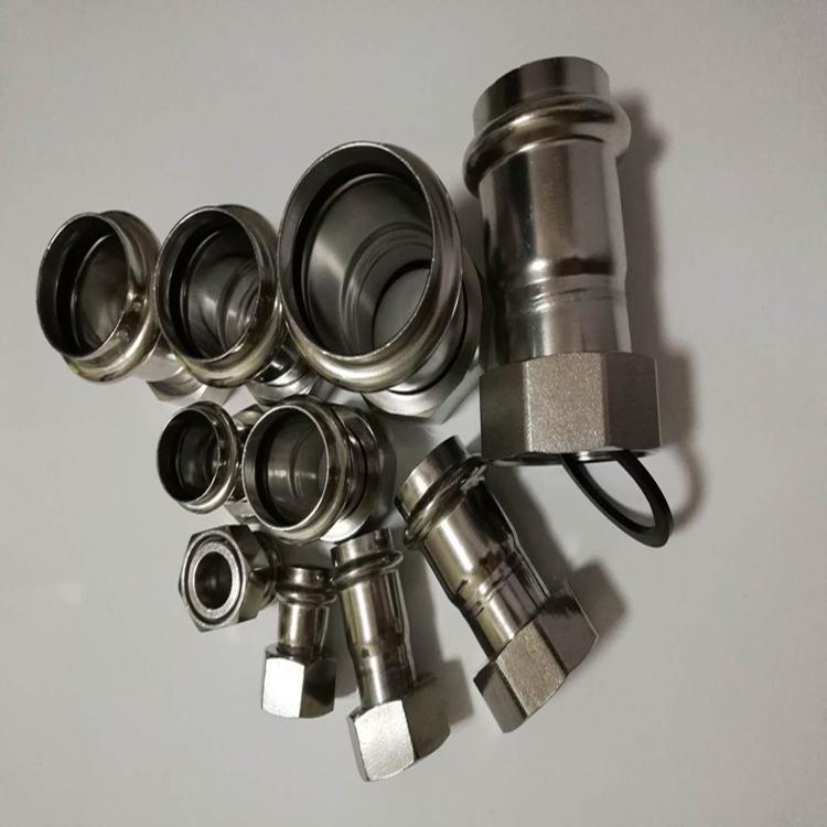 拉萨304不锈钢水管价格优惠 薄壁不锈钢管承口式管件