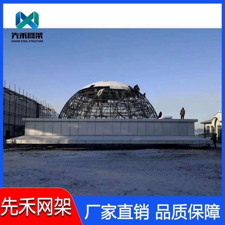 球形网架 制作安装网架屋面 网架屋面厂家