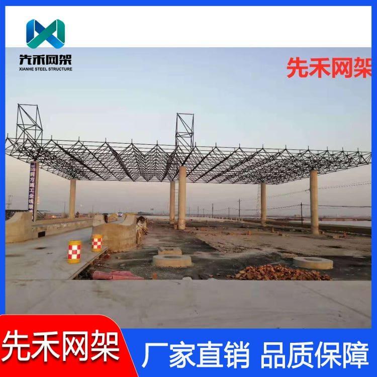 螺栓球网架 专业承接风雨操场网架 风雨操场网架整装待发