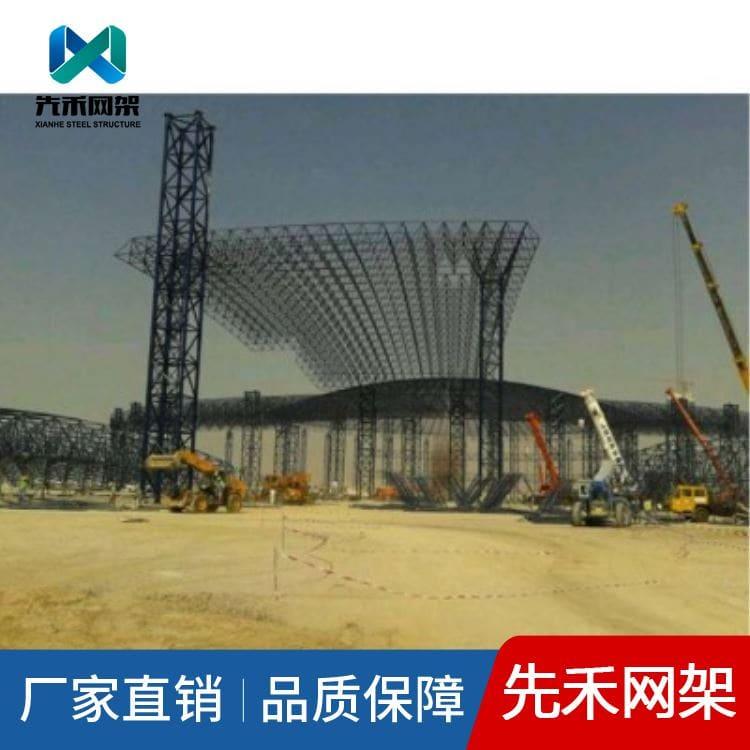 螺栓球网架 专业承接大型厂房网架 大型厂房网架实体厂家